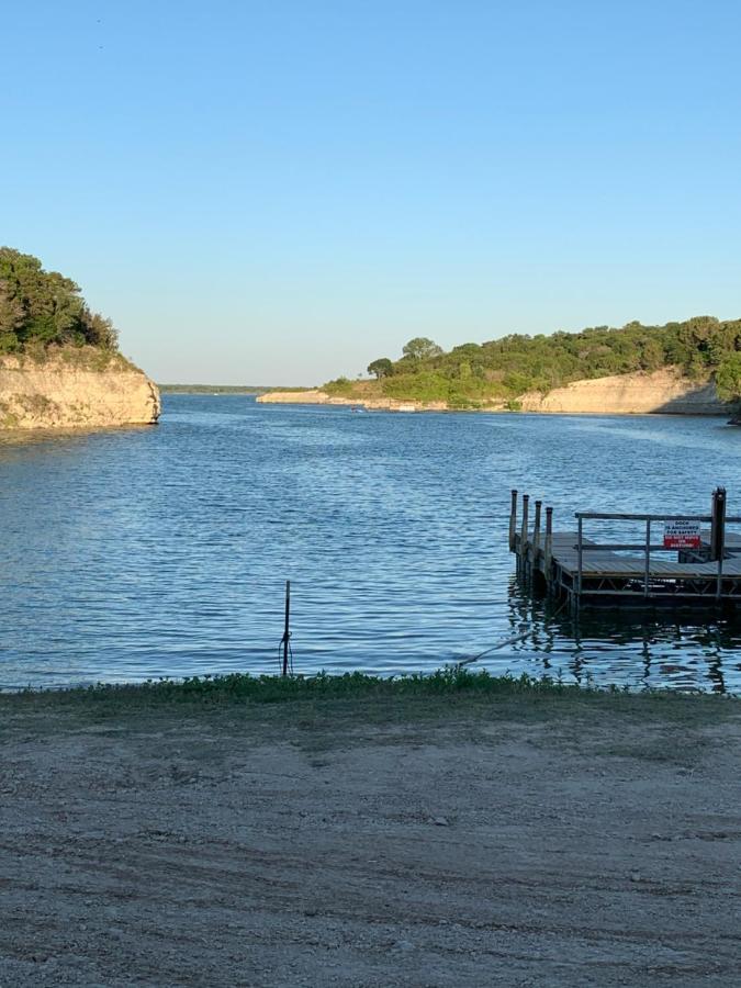 Lake Whitney Log Cabin Lakewood Harbor Ngoại thất bức ảnh