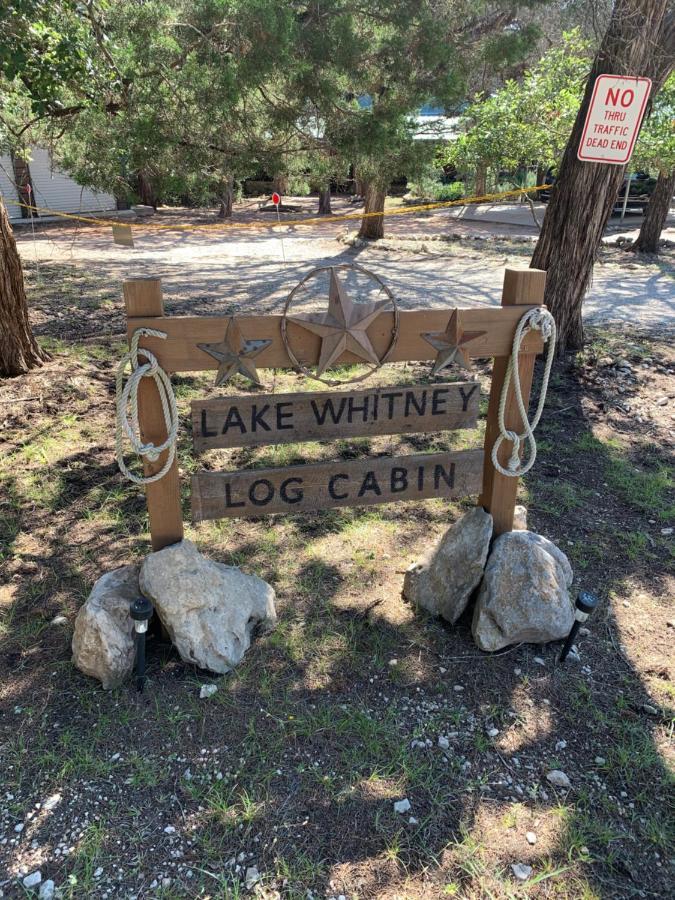 Lake Whitney Log Cabin Lakewood Harbor Ngoại thất bức ảnh