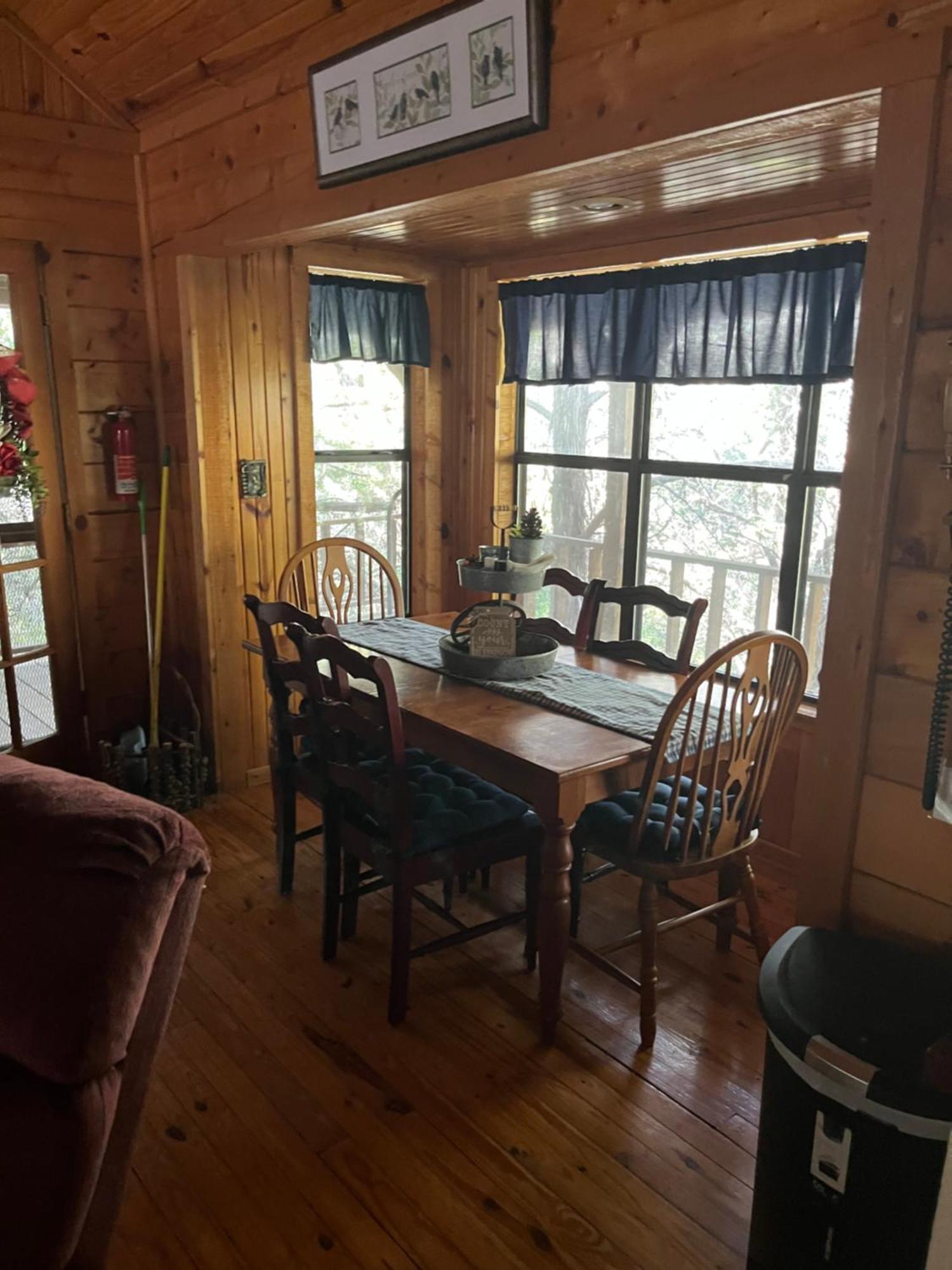 Lake Whitney Log Cabin Lakewood Harbor Ngoại thất bức ảnh