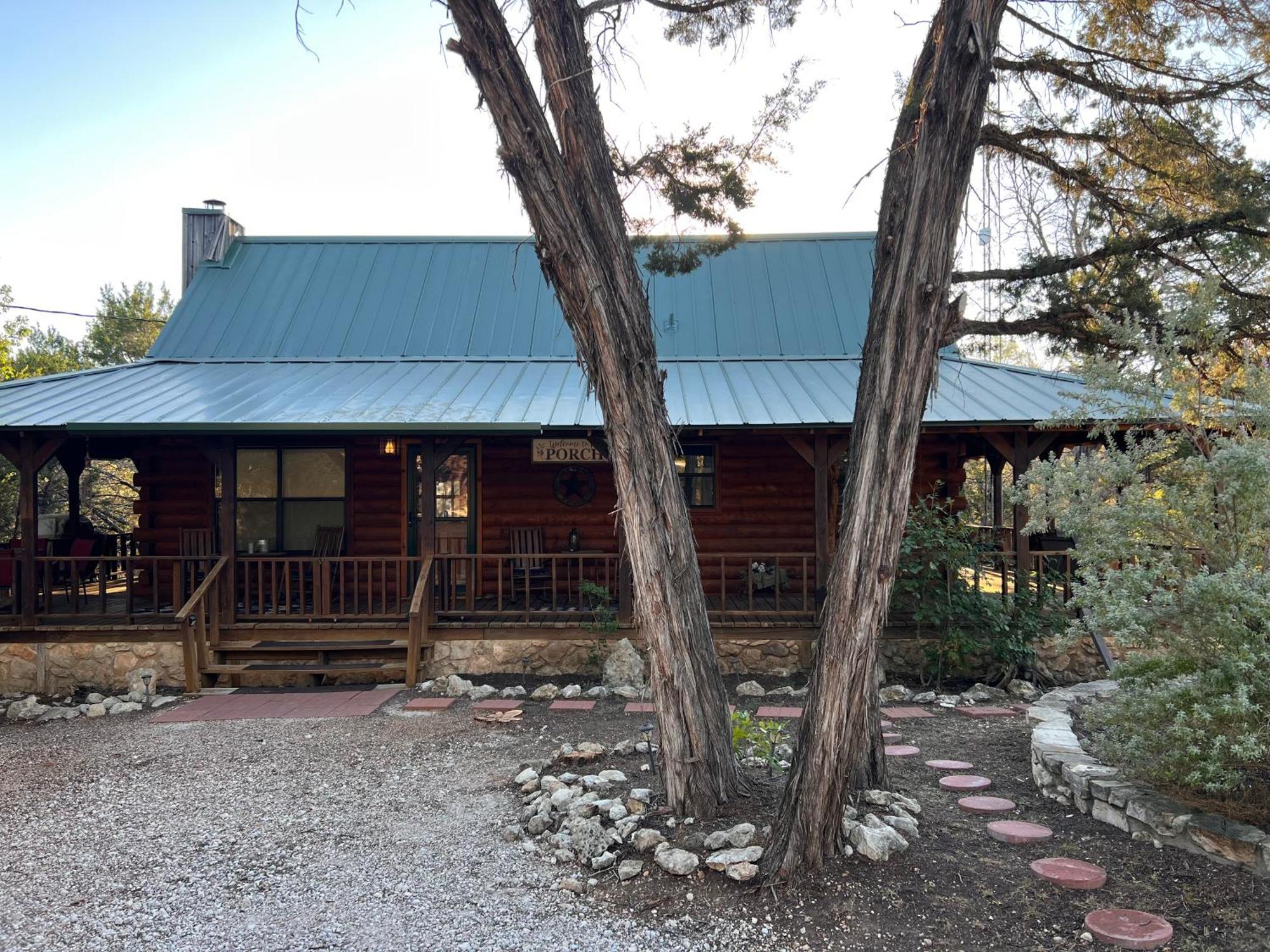 Lake Whitney Log Cabin Lakewood Harbor Ngoại thất bức ảnh