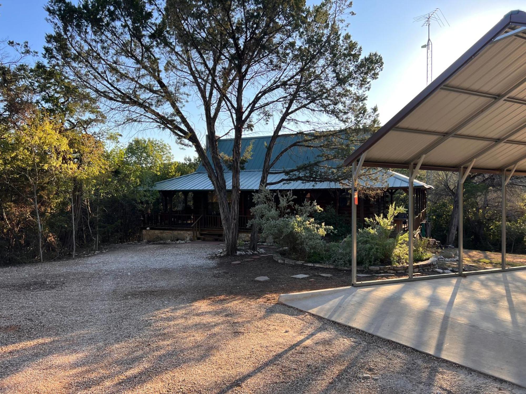 Lake Whitney Log Cabin Lakewood Harbor Ngoại thất bức ảnh
