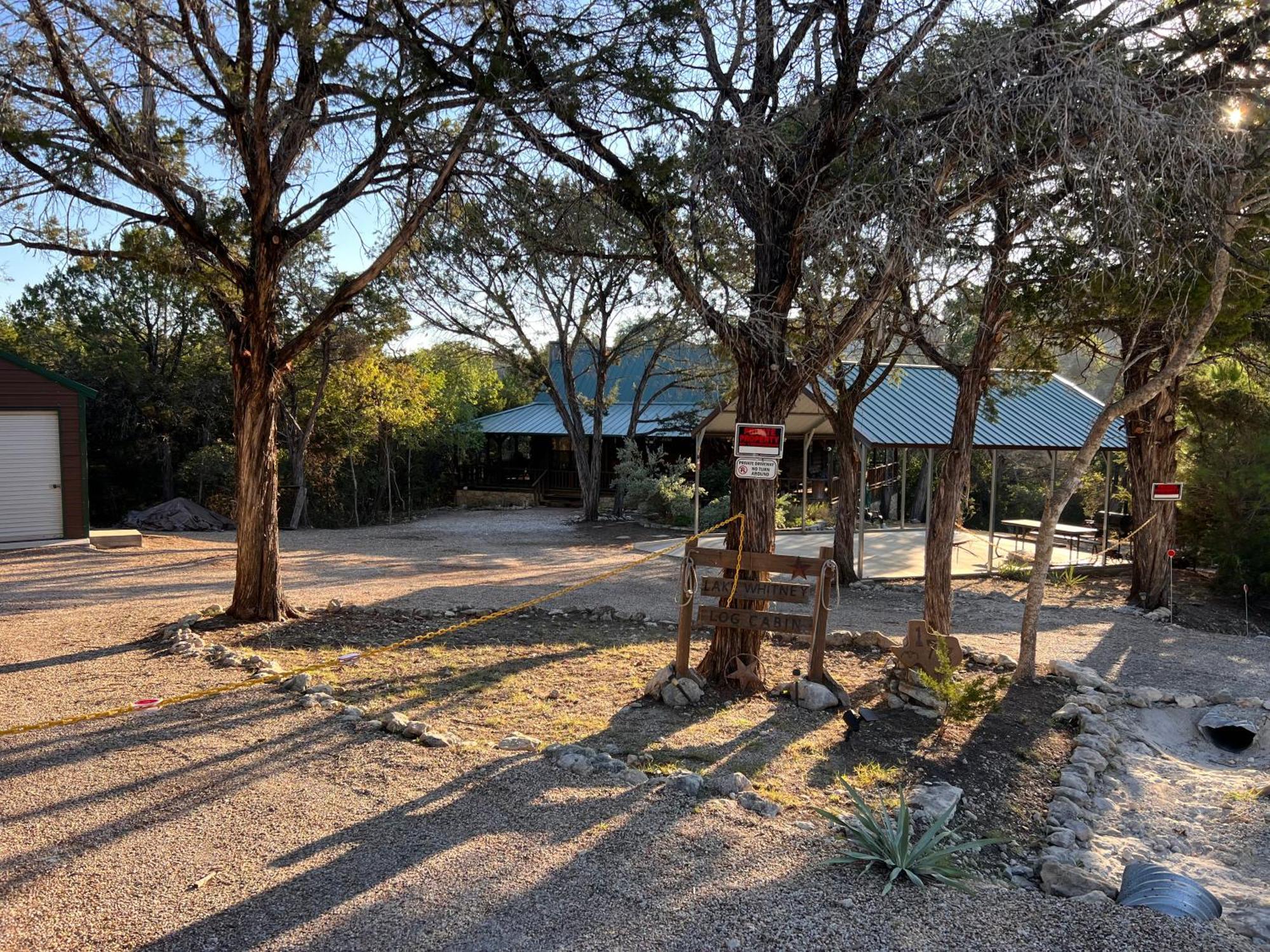 Lake Whitney Log Cabin Lakewood Harbor Ngoại thất bức ảnh